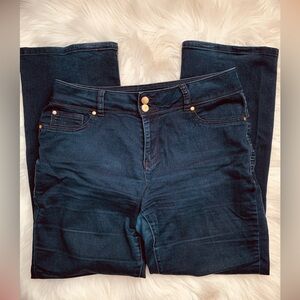 IMAN Dark Blue Women's Denim Jeans